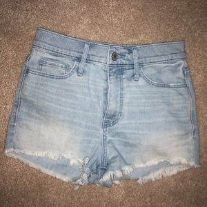 Light denim high rise